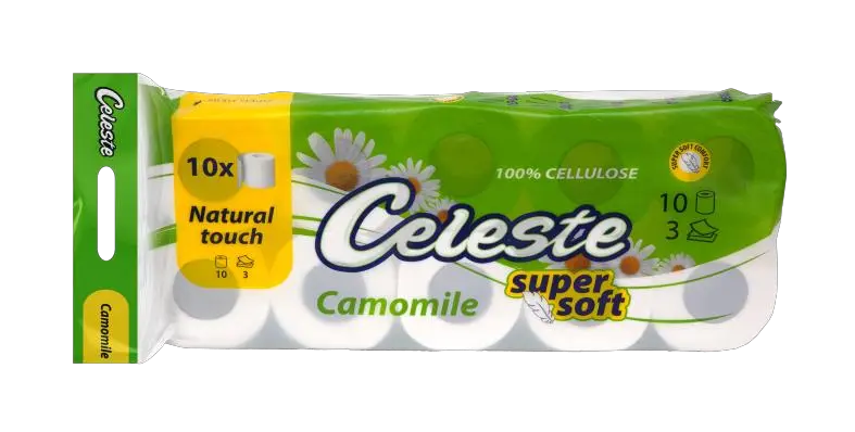 Celeste Camomile toilet paper pack