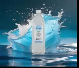 Celeste demineralized water one-litre bottle
