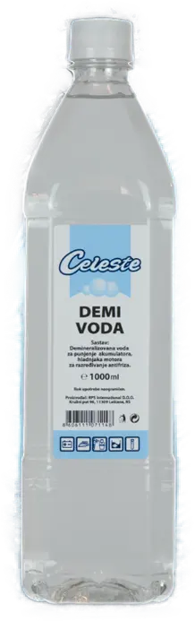 Celeste ironing water one-litre bottle